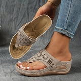 Élodie | Exquisite Keil-Zehensandalen für anspruchsvolle Damen