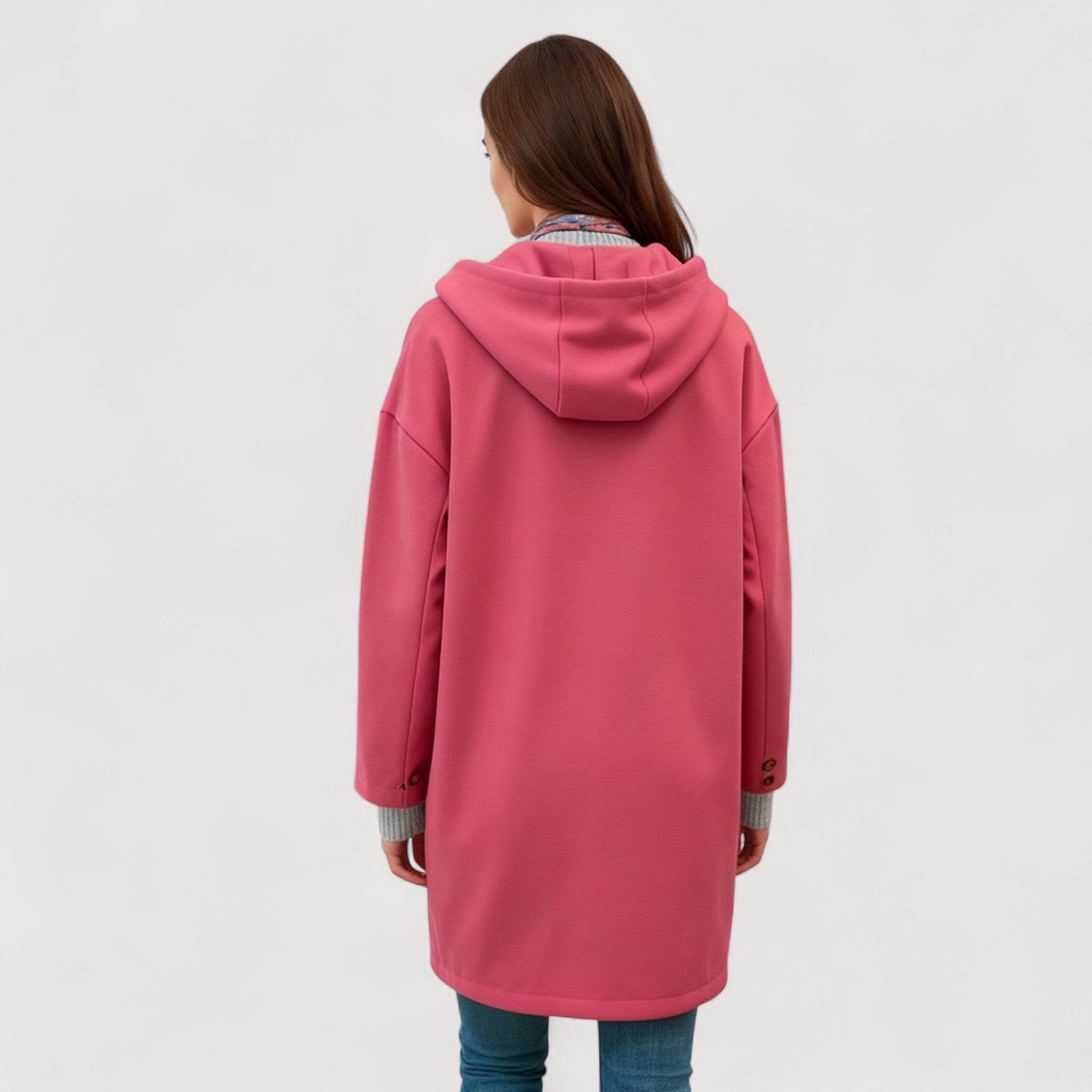 Lorena | Elegante lange Winterjacke aus erlesenen Materialien