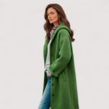 Lorena | Elegante lange Winterjacke aus erlesenen Materialien