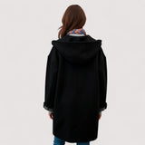Lorena | Elegante lange Winterjacke aus erlesenen Materialien