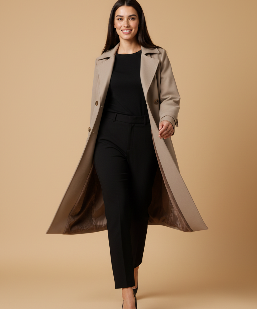 Luisa | Meisterwerk des eleganten Trenchcoats