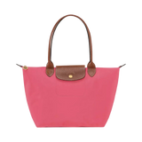 Elisabeth | Großzügige Le Pliage Tote in Grenadine-Rot