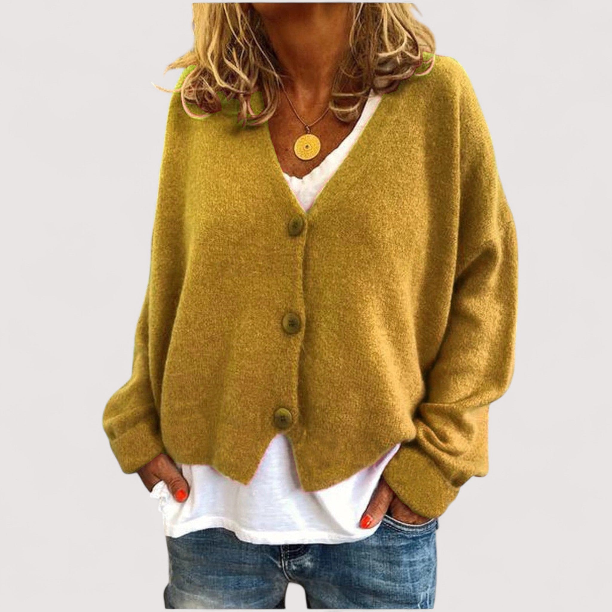 Tania | Eleganter Strickcardigan aus feinstem Cashmere