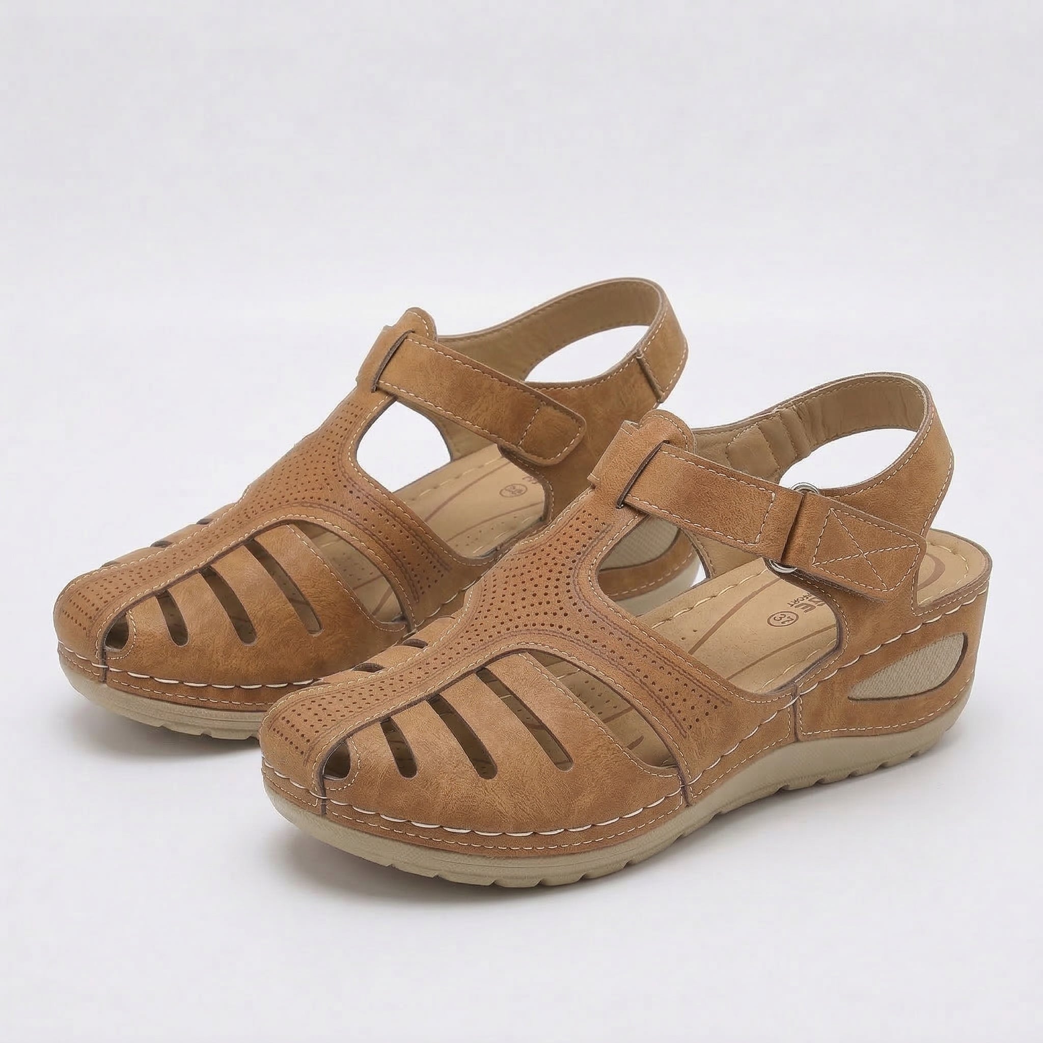 Leni | Elegante Sandalen mit luxuriöser Erhöhung
