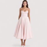 Margot | Exquisites Sommerkleid mit verführerischem Korsett-Detail