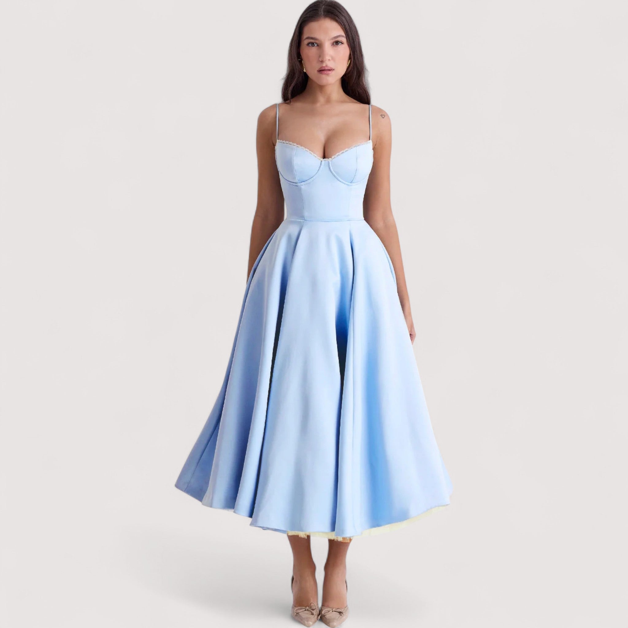 Margot | Exquisites Sommerkleid mit verführerischem Korsett-Detail