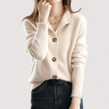 Annabelle | Elegantes Strickgilet aus feinstem Cashmere