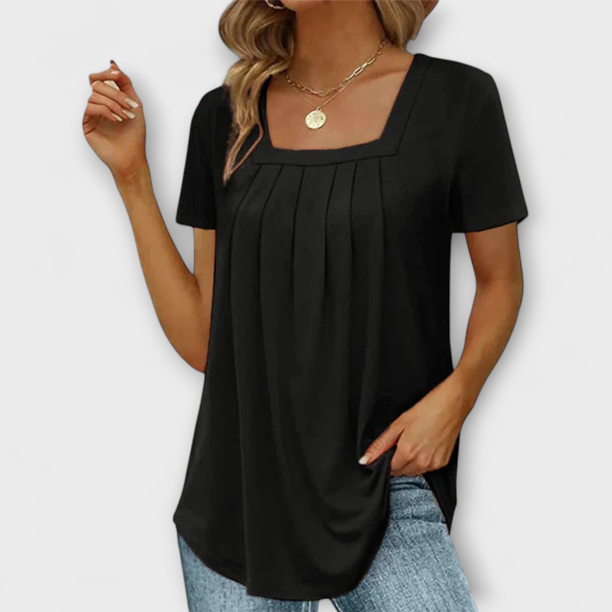 Anneliese | Elegante Damenbluse aus feinstem Stoff