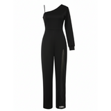 Ines | Eleganter Jumpsuit mit fließendem Hosenstil