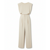 Ljubica | Eleganter Overall mit kunstvollem Gürtel