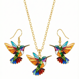 Lola | Halskette der bezaubernden Kolibri Eleganz