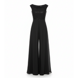Louna | Zeitloser ärmelloser Jumpsuit aus edler Seide