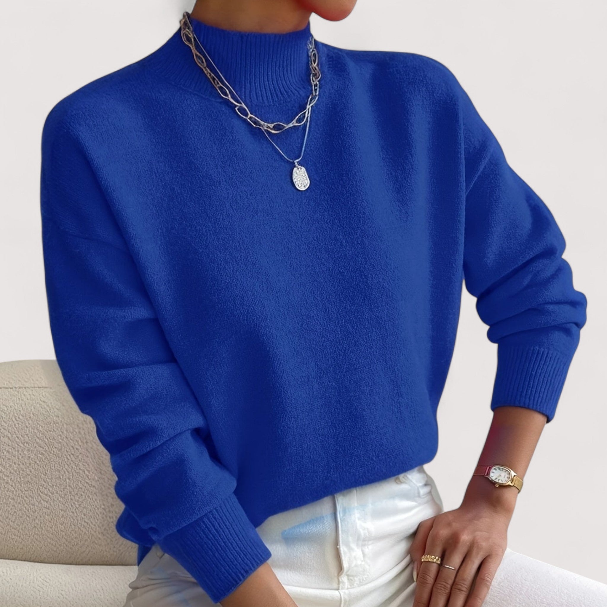Nadia | Raffinierter Rollkragenpullover aus edelster Wolle