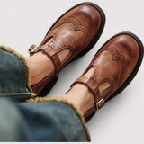 Mira | Exquisite Mary Jane-Schuhe aus luxuriösem Leder