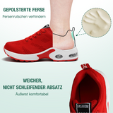 Isolde | Elegante orthopädische Schuhe in leuchtendem Rot