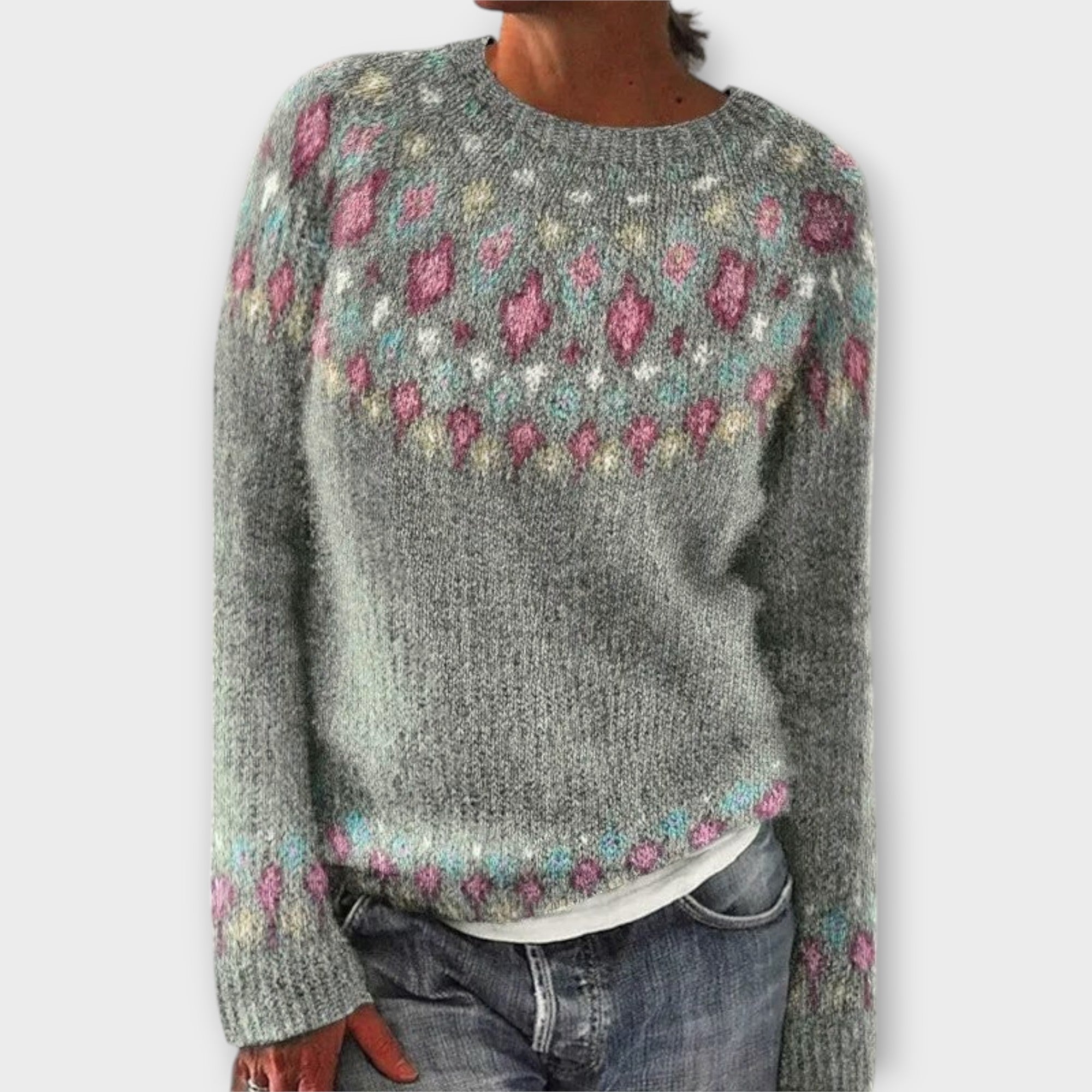 Jacqueline | Opulenter Cashmere-Pullover in sanfter Eleganz