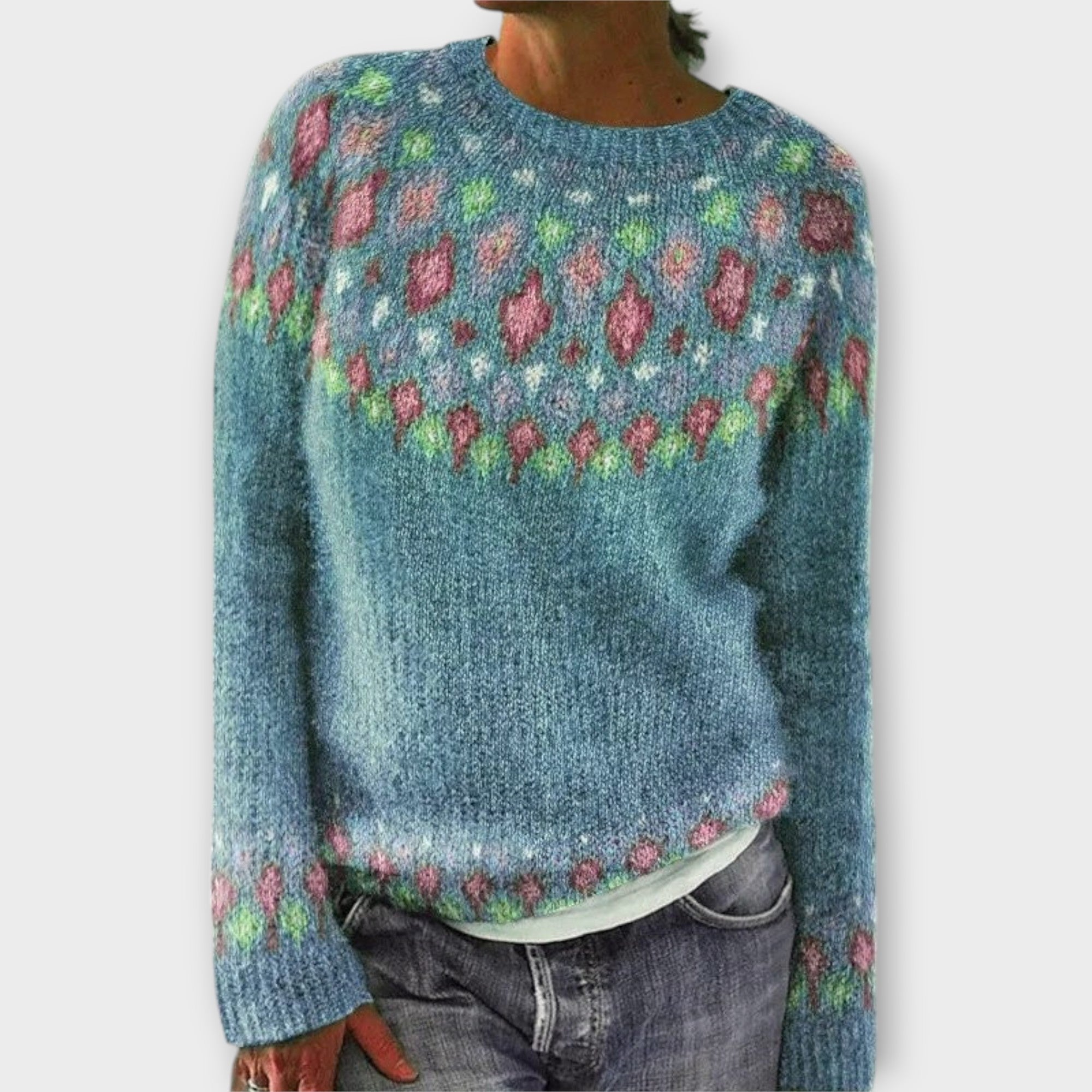 Jacqueline | Opulenter Cashmere-Pullover in sanfter Eleganz