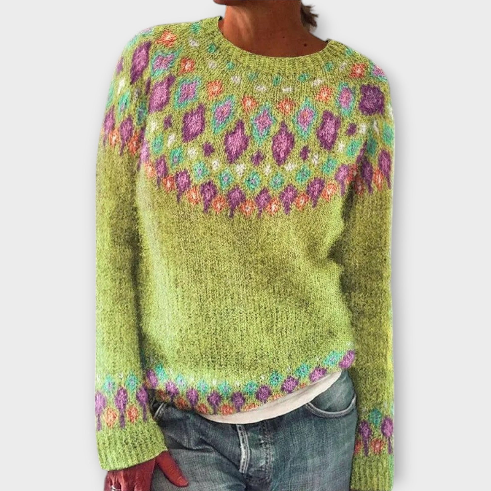 Jacqueline | Opulenter Cashmere-Pullover in sanfter Eleganz