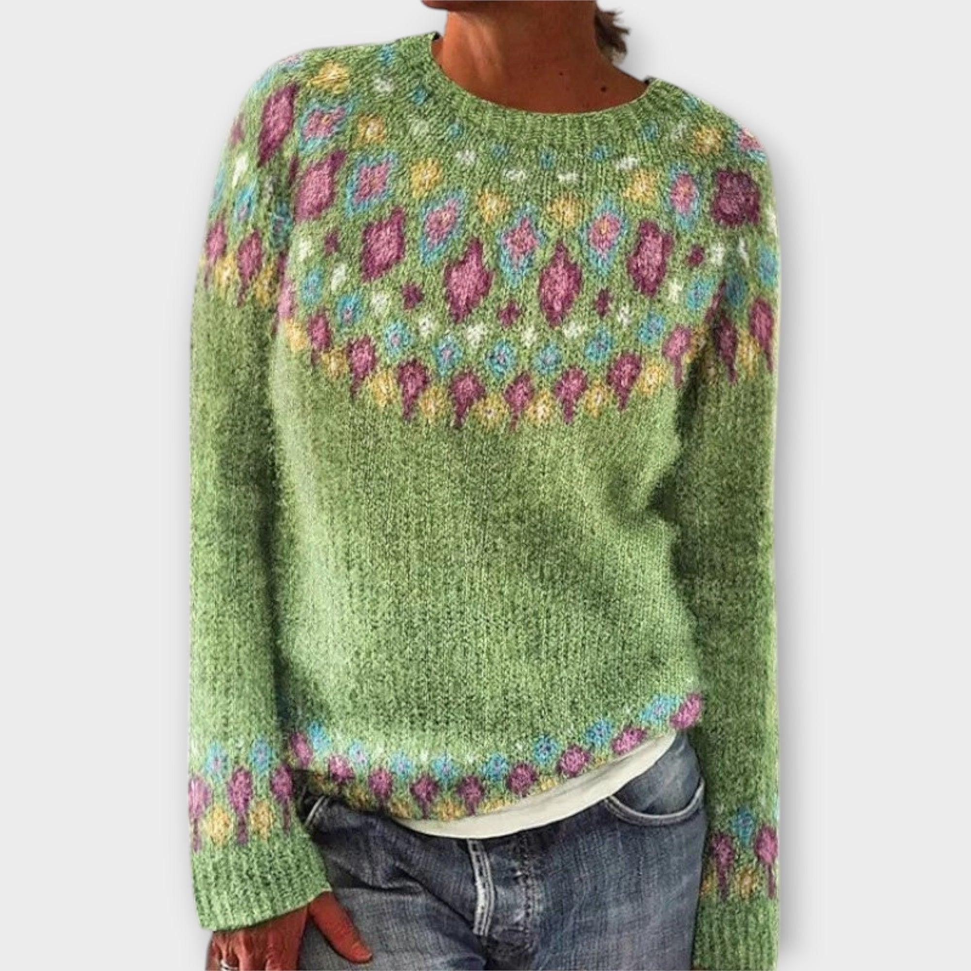 Jacqueline | Opulenter Cashmere-Pullover in sanfter Eleganz