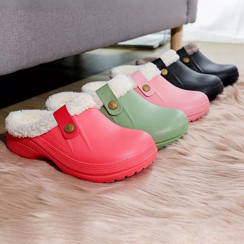 Roseline | Clog mit Plüschfutter