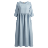 Selina | Elegantes Baumwollkleid für zeitlose Anlässe