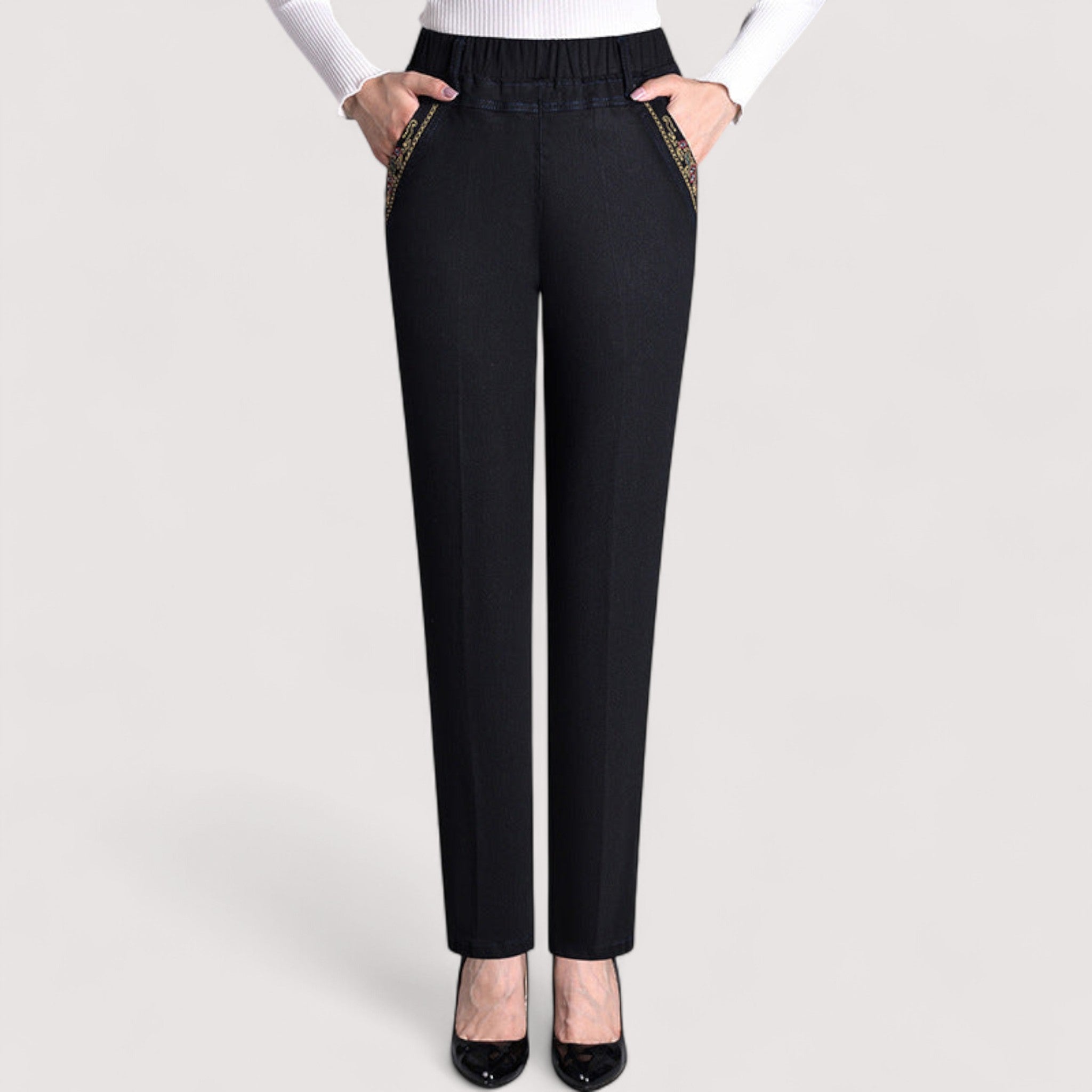 Cora | Exquisite Damenjeans mit luxuriösem Stretch