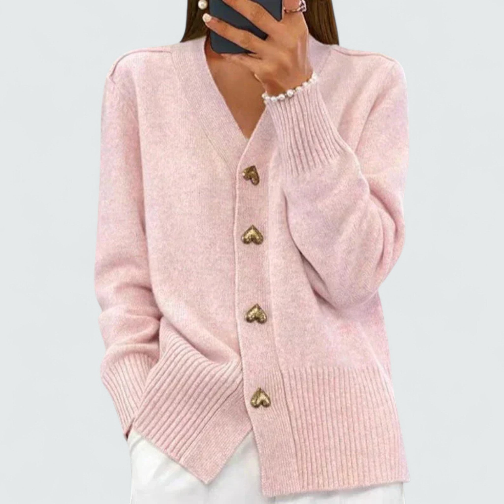 Susanna | Luxuriöser Cashmere-Cardigan für zeitlose Eleganz
