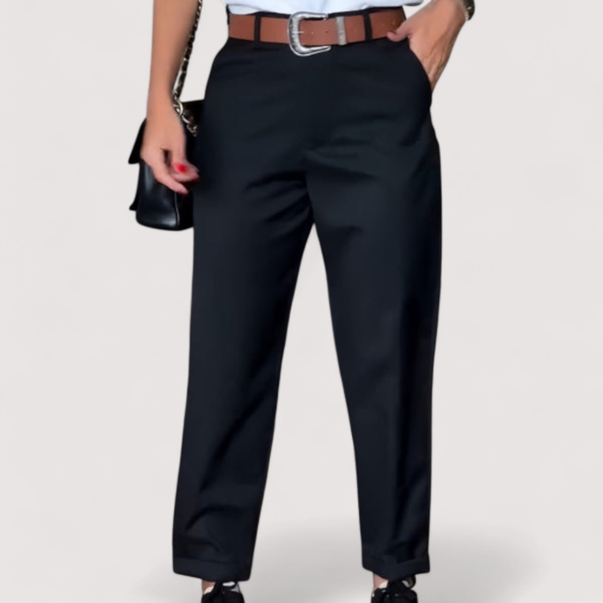 Bianca | Elegante Streifenhose für anspruchsvolle Damen