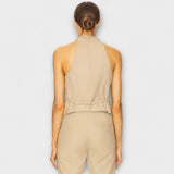 Julianna | Edles Crisscross-Haltertop für zeitlose Eleganz