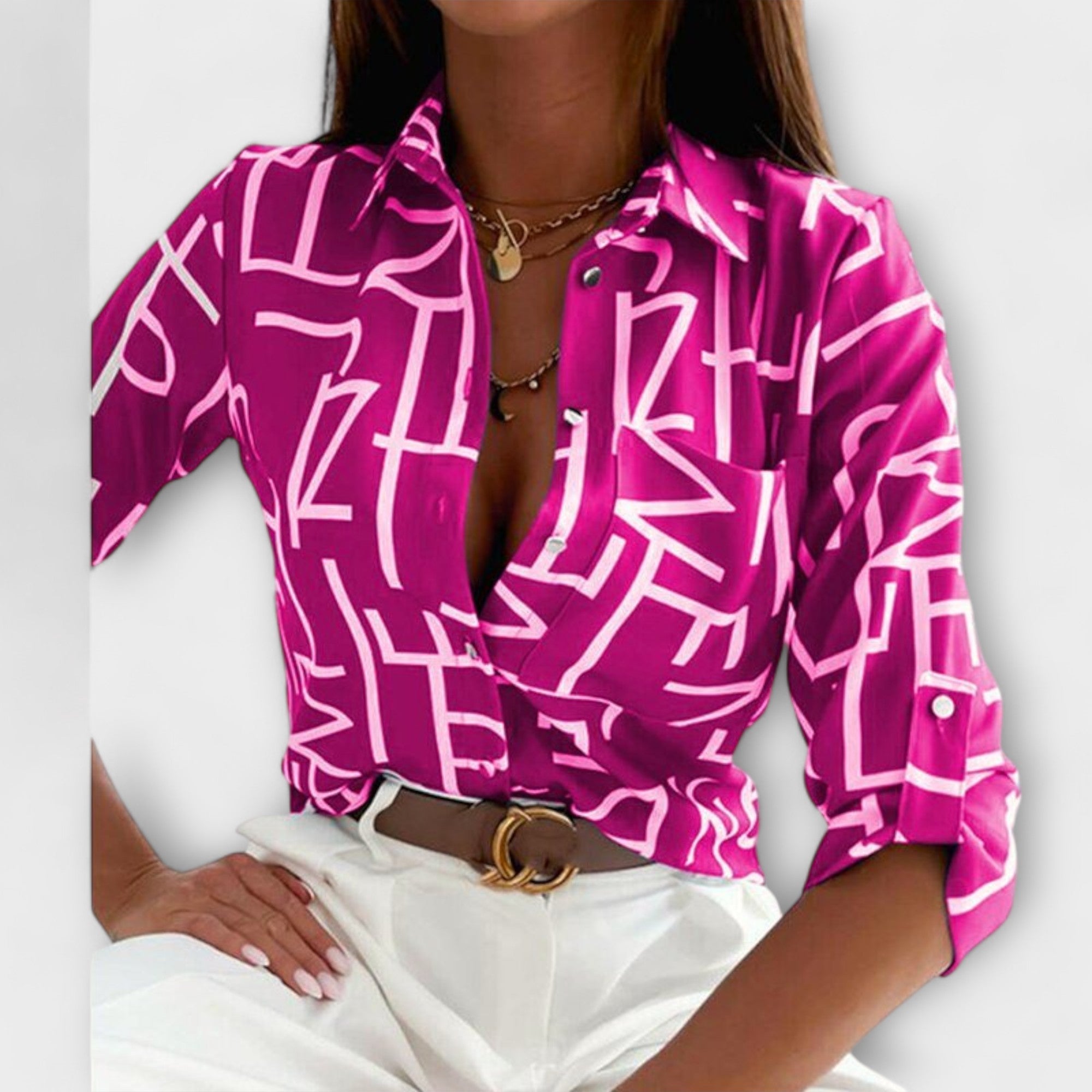 Isabella | Elegante Bluse mit zeitlosem Kragen für anspruchsvolle Damen