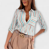 Isabella | Elegante Bluse mit zeitlosem Kragen für anspruchsvolle Damen